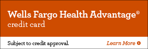 Special Financing Available Through The Wells Fargo Health Advantage Credit Card